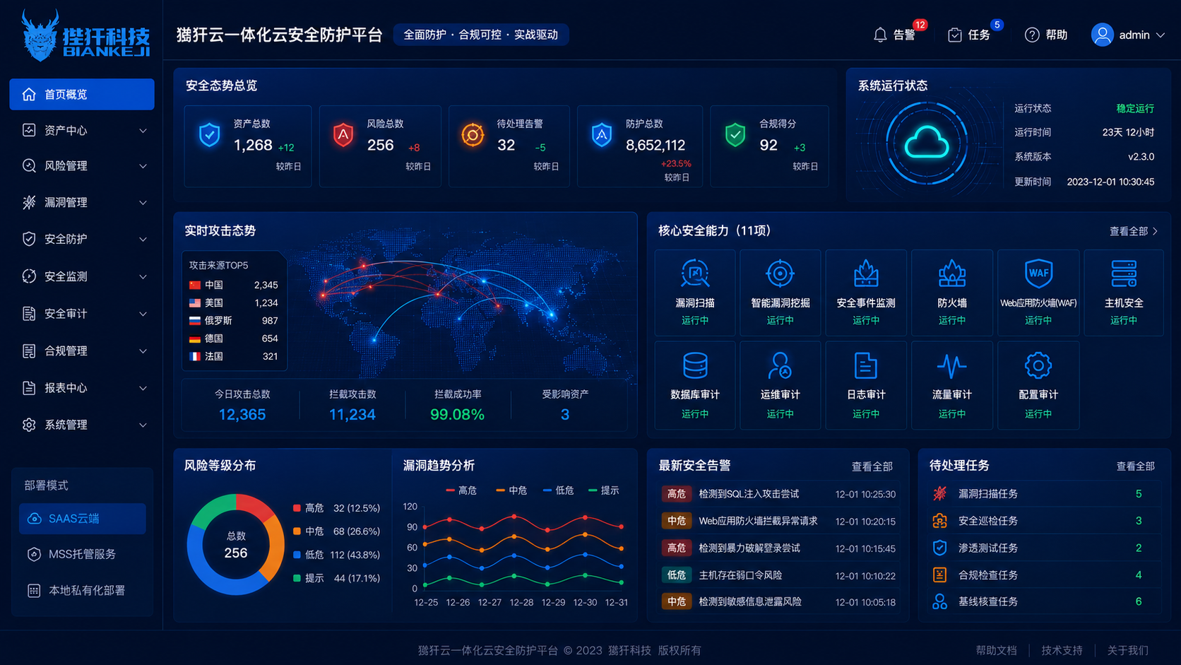 新品上线｜重磅！九万理自研「狴犴云」正式开放测试，一站式云安全守护来袭